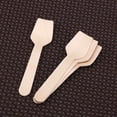thumbnail image 1 of OULII 80pcs Tart Scoops Wooden Spoon Natural Smooth for Home Use, 1 of 6