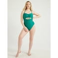 thumbnail image 3 of Time and Tru Women's and Women’s Plus Cutout One Piece Swimsuit, Sizes XS-3X, 3 of 6