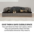thumbnail image 4 of FurHaven Pet Products Plush & Decor Orthopedic Comfy Couch Pet Bed for Dogs & Cats - Diamond Brown, Medium, 4 of 13