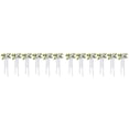thumbnail image 1 of Wedding Chair Back Flowers 6PCS - Rose Floral Pew Decorations with Leaves & Ribbons - Aisle Chair Decor for Church, Ceremony, Bench & Wedding Reception Decoration, 1 of 6