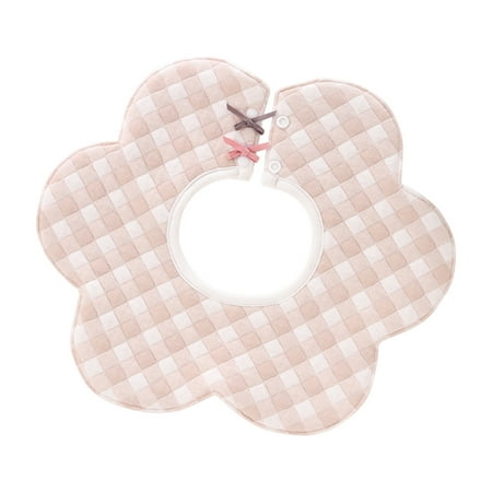 

Baby Three-layer Thickened Rose Bib 360 ° Rotatable Waterproof And Dirt-proof Bib Baby Saliva Towel Khaki One Size