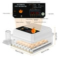 thumbnail image 2 of Hairycotar 36 Egg Incubator with Automatic Egg Turning and Temperature Control, for Hatching Chicken,Quail,Duck Eggs,with Egg Candler, 2 of 12