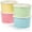 4 Small Canister Set - Heritage Multicolor, variant on Heritage Collection 7.6 Cup Cookie Canister, Vintage Blue Color, Dishwasher Safe and BPA Free Container (1.8 L)