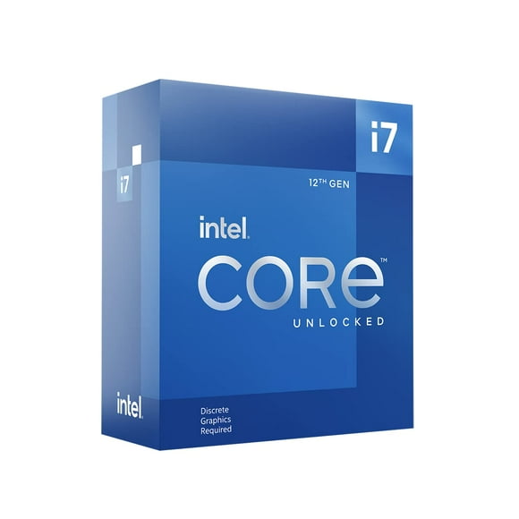 Procesador para equipos de sobremesa Intel Core i7-12700KF de 12 núcleos y 5,0 GHz