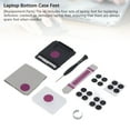 thumbnail image 4 of Laptop Foot Pad, Laptop Bottom Case Feet 4 Sets with Installation Tools for Air 12 Inch A1534, 4 of 7