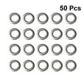 thumbnail image 3 of OUNONA  50 Pcs Stainless Steel Gasket Practical for Screw Accessories Rust-resistant, 3 of 8