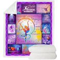 thumbnail image 4 of Gymnastics Blanket for Girls,Gymnastics Gifts for Girls Throw Blanket,Dance Gifts for Teen Girls Gymnastics Birthday Gymnastics Blanket,Soft Cozy Gymnastics Blanket for Sofa Couch Decor 50x60, 4 of 6