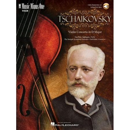 Violin Concerto Sheet Music Tchaikovsky - Violin Concerto in D Major, Op. 35 : Music Minus One Violin Deluxe 2-CD Set ()