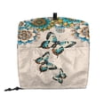 thumbnail image 3 of FOR U DESIGNS Boho Mandala Butterfly Stand Mixer Cover All-Season Mixer Dust Covers Multi Pockets for Stand Mixer or Coffee Maker Dust Cover with Top Handle and Pocket - S, 3 of 8