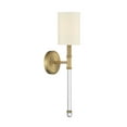 thumbnail image 4 of Fremont 1-Light Wall Sconce in Warm Brass, 4 of 6