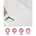 thumbnail image 6 of St Patricks Day Kitchen Dish Towels for Drying Dishes Set of 2, Green Shamrock Spring Rainbows Gnomes Waffle Weave Microfiber Hand Tea Bathroom Towels Quick Dry & Absorbent Towel 12x12, 6 of 7