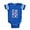 Royal Blue, variant on CafePress - Peppa Pig Ballerina Academy - Cute Infant Baby Football Bodysuit