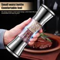 thumbnail image 4 of Zhouba Stainless Steel Salt Grinder Adjustable Coarseness Double Head 2 In 1 Grinder For Seasoning, 4 of 5