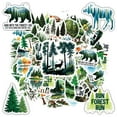 thumbnail image 4 of 35pcs Forest Animals Stickers Nature Stickers Wildlife Trees Stickers PVC Sticker Pack for Luggage Phone Suitcase, 4 of 9