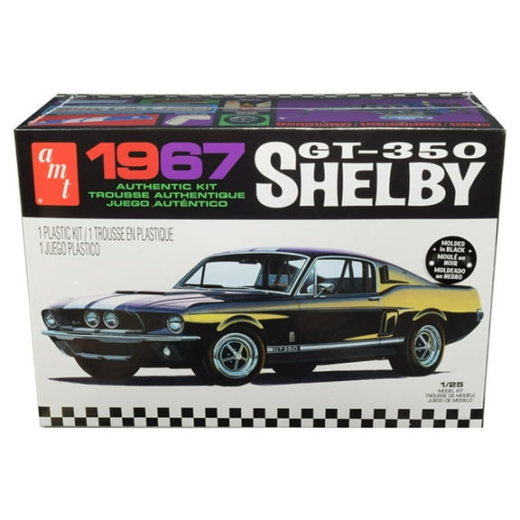 AMT 1967 Ford Shelby GT350 (Black) 1:25 Scale Model Kit