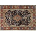thumbnail image 1 of Ahgly Company Machine Washable Indoor Rectangle Traditional Bullet Shell Brown Area Rugs, 8' x 10', 1 of 7