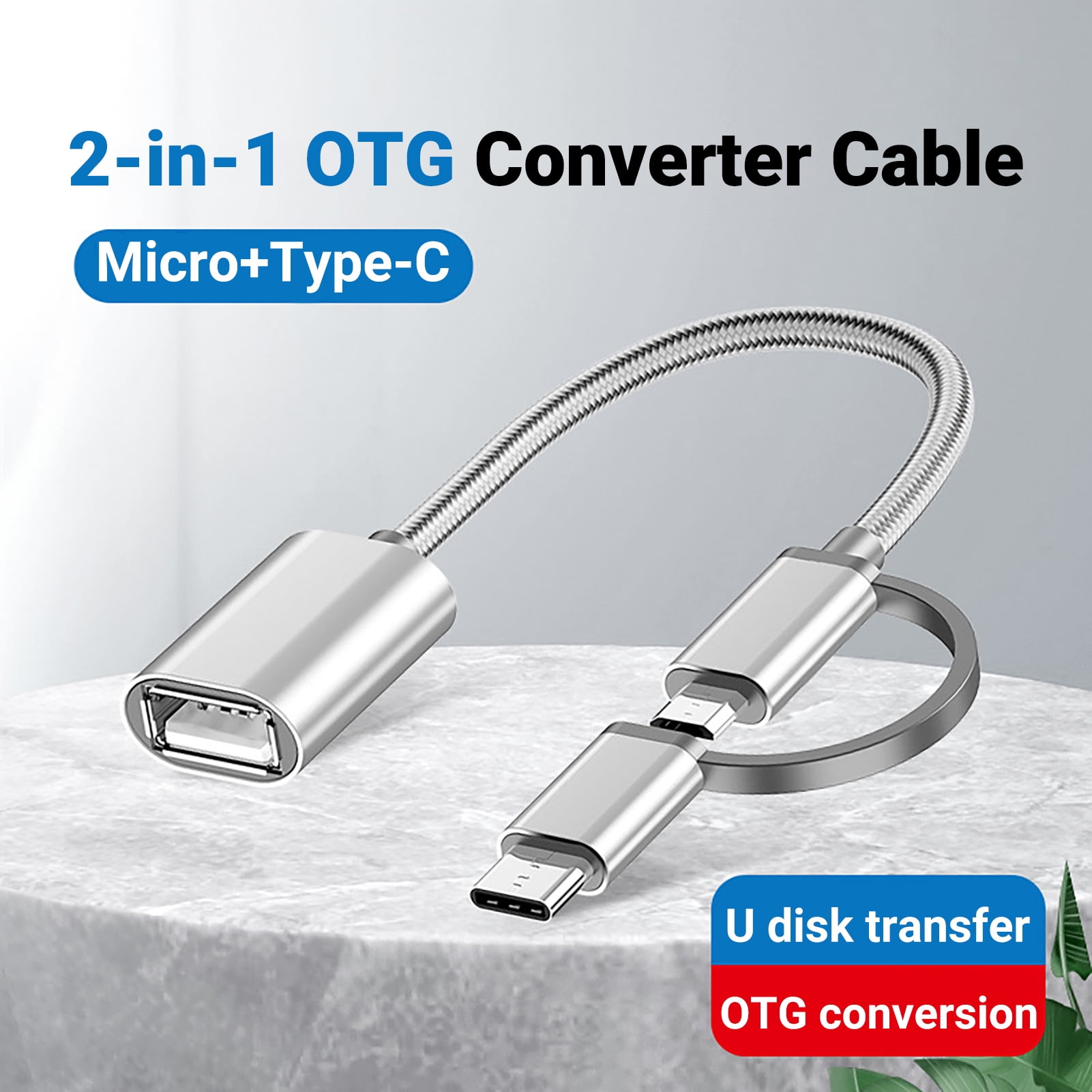 Converter Convenient Adapter Cable Fast for Data Transmission 