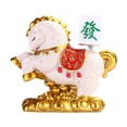 thumbnail image 2 of Escultura de caballo, mini estatua de animal, colecciones de resina, figura de Feng Shui chino C, 2 of 8