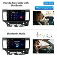 thumbnail image 3 of 2+32G 10.1 inches Android 12 Car Stereo for Mitsubishi Lancer 2007-2013 IPS Touchscreen Car Radio, 3 of 7