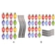 thumbnail image 3 of Riwesomey Adhesivo de Navidad para coche de PVC, portátil, reflectante, para el hogar, puerta de la escuela, casillero, caja de archivo, calcomanía Automoción decorativa y accesorios Tipo 2 Riwesomey VI017092-02B, 3 of 6