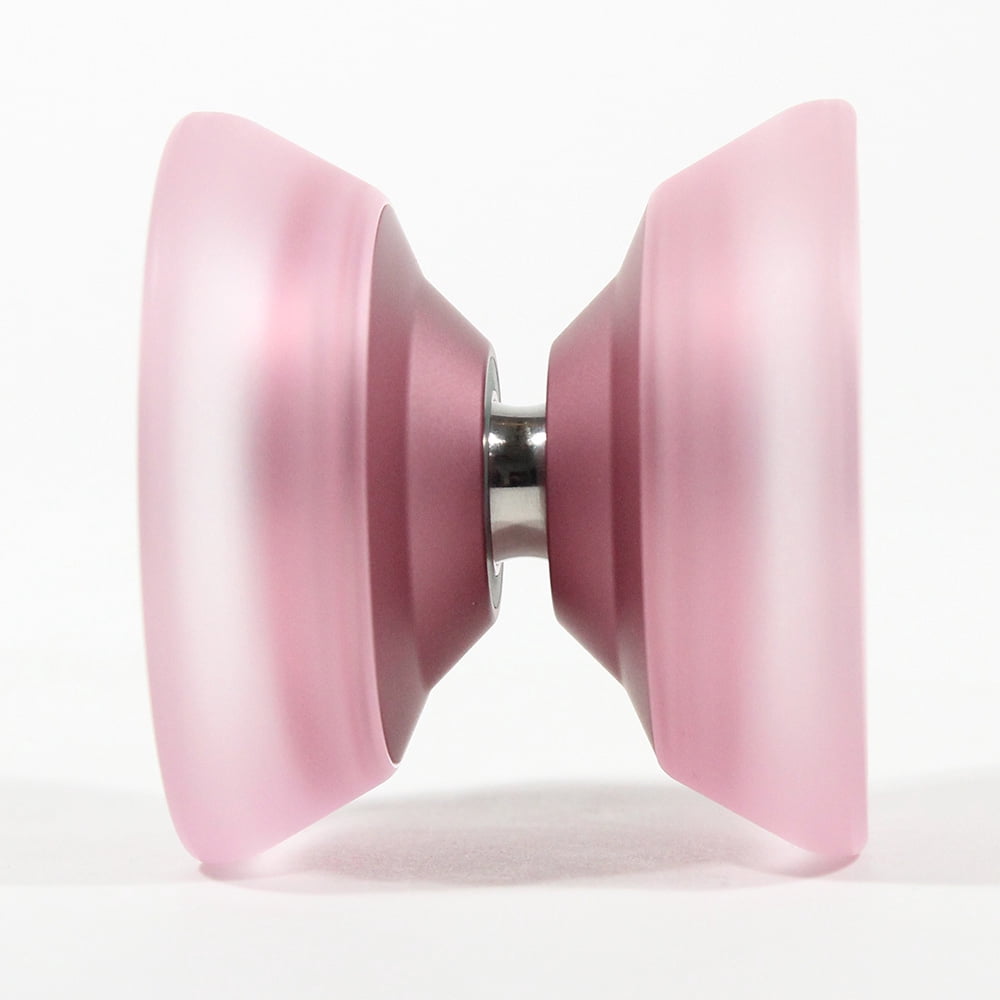 W1LD (Worldwide 1nnovative Leading Design) Wilderness PR Yo-Yo - 6061 Aluminum Yo-Yo with PC Rims (Pink w/Pink PC Rims)