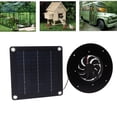 thumbnail image 1 of Solar Attic Fan, Energy Saving Versatile Solar Powered Exhaust Fan  for Living Rooms, 1 of 8