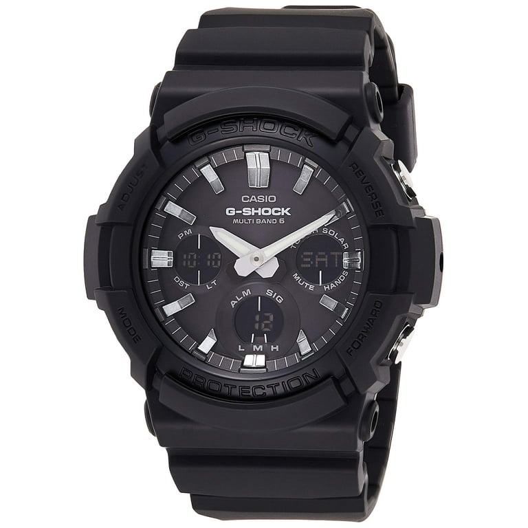G-SHOCK GAW-100B-1A Tough Solar Atomic Radio Watch GAW100B-1A Mens Black