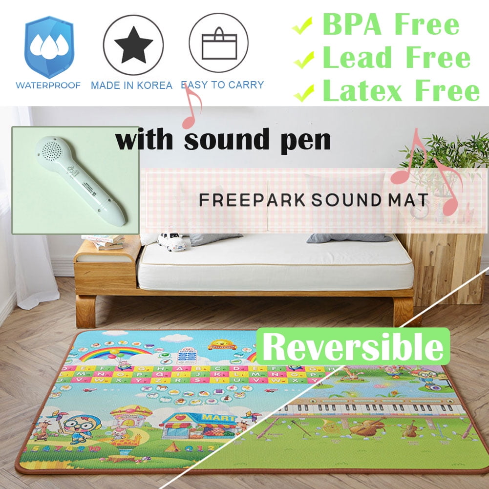 The Elixir Baby Play Mat Musical Play Mat Extra Large Thick NonToxic