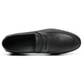 thumbnail image 5 of CMR CHAMARIPA Slip-On Elevator Formal Shoes - Black Cowhide Leather Height Increasing Shoes For Men 1.95 Inches / 5 CM, 5 of 10