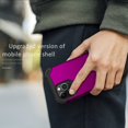thumbnail image 6 of iPhone 12 mini Case with Tempered Glass Screen Protector , Dteck Heavy Dual Layer Full Protection Rugged Shockproof Case Hard PC Protective Back Cover For Apple iPhone 12 mini 5.4 inch, Purple, 6 of 6