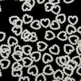thumbnail image 3 of 100Pcs Faux Pearl Heart Flatback Beads Cabochons Wedding Decor Card Making, 3 of 8