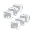 thumbnail image 1 of Blind Brackets White Profile Box Mounting BracketsWindow Bracket St Blinds S8L6, 1 of 8