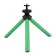 thumbnail image 1 of Mini Foldable Lightweight Phone Clip Octopus Tripod Slefie Stick for Phone Action Cameras (Green), 1 of 5