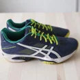 thumbnail image 1 of Asics Mens Gel Solution Speed 3 Tennis Shoes Size 9 Blue Yellow Green E600N, 1 of 6