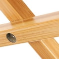 thumbnail image 4 of KONTONTY 2pcs Potty Foot Stool Adults for Daily Use Natural Bamboo Color Bathroom, 4 of 8