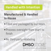 DMSO 1 Gallon Plastic Bottle, Pure Pharma Grade 99.995%, Non-Diluted Liquid Dimethyl Sulfoxide