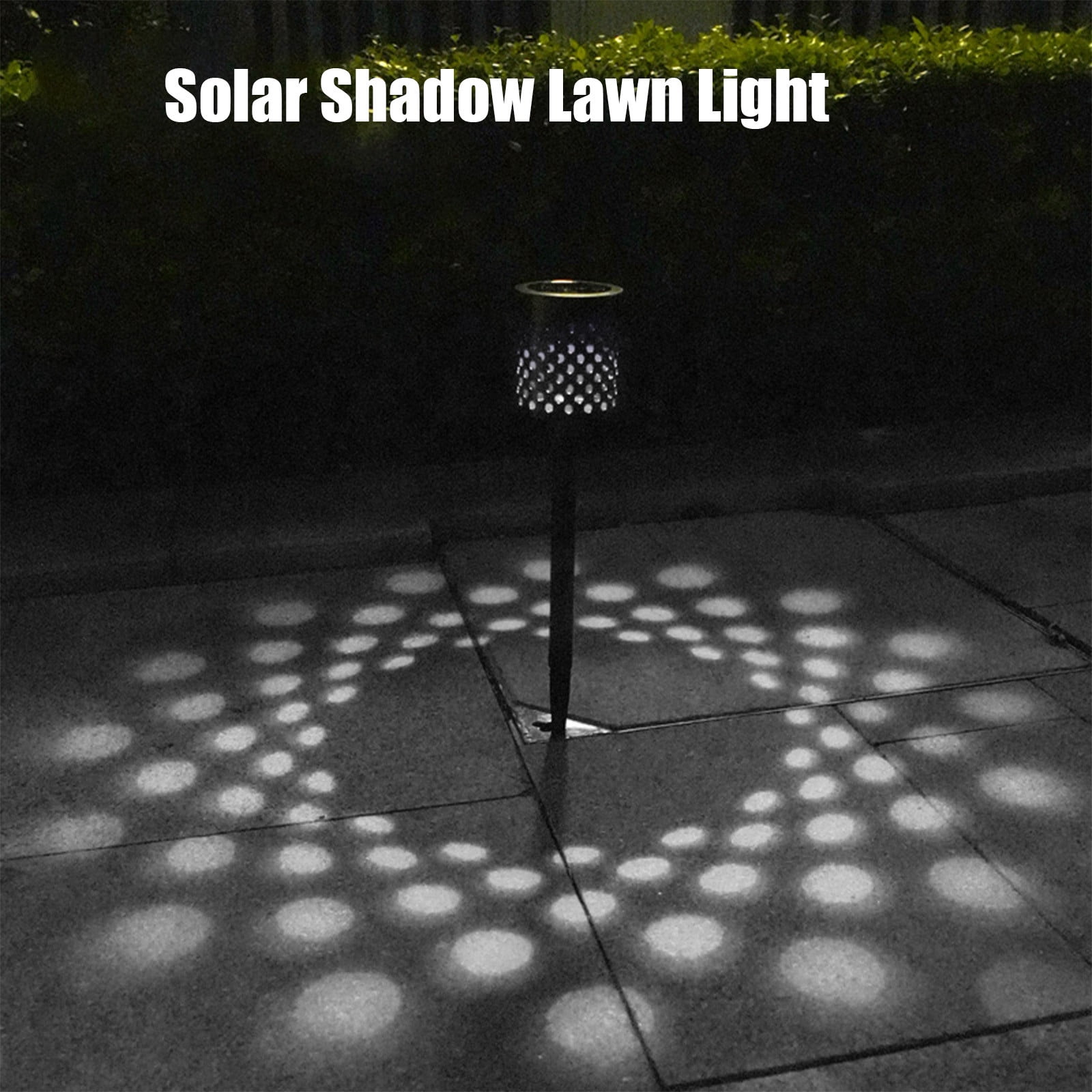 Solar Lights Outdoor, Ip65 Waterproof, Auto On/Off, Solar Garden Lights for Yard Patio Pathway, 2 Pack