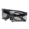 thumbnail image 3 of Gafas de tiro Lentes transparentes Protección UV Diseño de ingeniería facial Gafas de sol militares duraderas para disparar al aire libre, 3 of 5