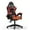 Red, variant on Bigzzia Gaming Chair with Heated Cushion, High Back Video Game Chairs with Pillow and Lumbar Support, Green