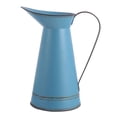 thumbnail image 1 of FENGGUIQU Maceta Creativa De Hierro Azul Para Plantas Con Vintage Y Ambiente Acogedor, 1 of 5