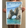 thumbnail image 4 of Cabo San Lucas Mexico Vintage Travel Poster / Postcard WPA Style, 4 of 4