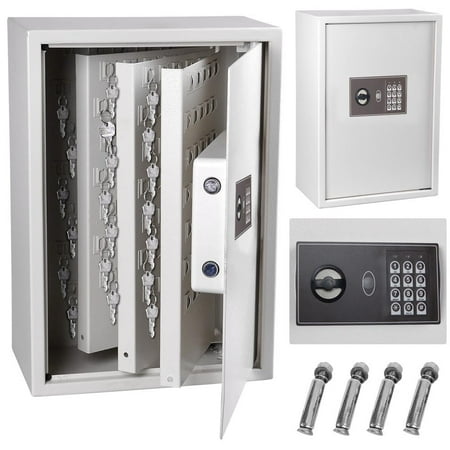 15x9x21 Inch Electronic Key Cabinet Digital Safe Box Lock 245 Key
