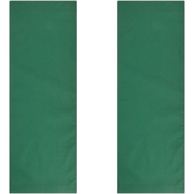 2 sillas de playa para patio, de lona verde oscuro, de repuesto para sillas de exterior, de tela, 120 x 43 cm, portátiles y reclinables.