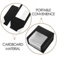 thumbnail image 3 of LAMIRO 2pcs Foldable Cardboard Hat Storage Boxes Clear Display Case for Travel Cowboy Hats and Baseball Caps Organizer, 3 of 6