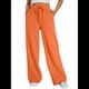 thumbnail image 3 of Pantalones Deportivos de Pierna para Mujer, de Cintura Alta, Holgados, con Cordón y Bolsillos Naranja XXXL, 3 of 8