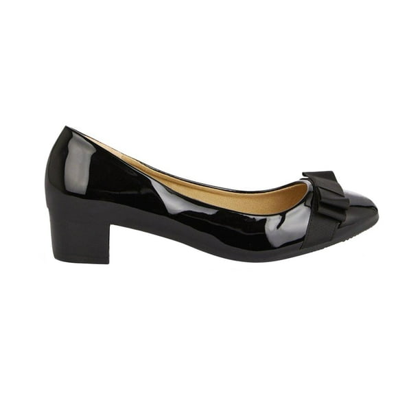 Court shoes with bow best sale