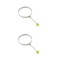 thumbnail image 3 of Injueey Huevo frito molde panqueque anillo molde antiadherente cocina moldes cocina Gadget Redondo 2piezas, 3 of 6