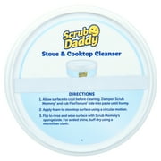 Scrub Daddy Stovetop & Cooktop Cleanser with Scrub Mommy Non-Scratch Cleaning Sponge