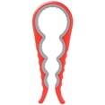 thumbnail image 1 of Ouvre-pot Multifonction en 1 avec Clip pour Bouteille (Rouge), 1 of 5