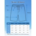 thumbnail image 2 of DAKIMOE Mens Swim Trunks 2 in 1 Swim Shorts with Compression Liner Quick Dry Swimsuits Bathing Suits Stretch Swimming Board Shorts Hawaiian Beach Swimwear with Zipper Pockets, 2 of 9